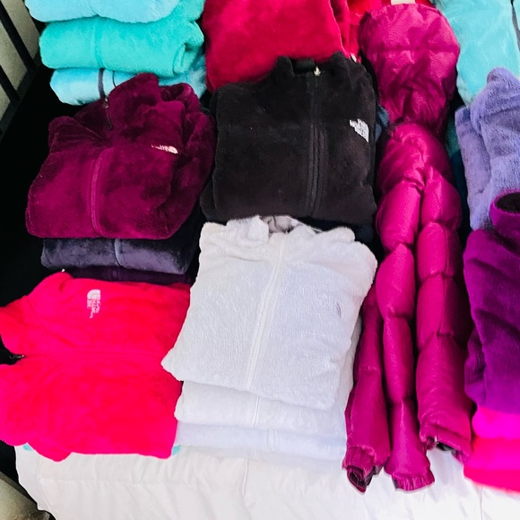 The North Face Osito Fleece Jacket bundle of 3 - Picture 3 of 6